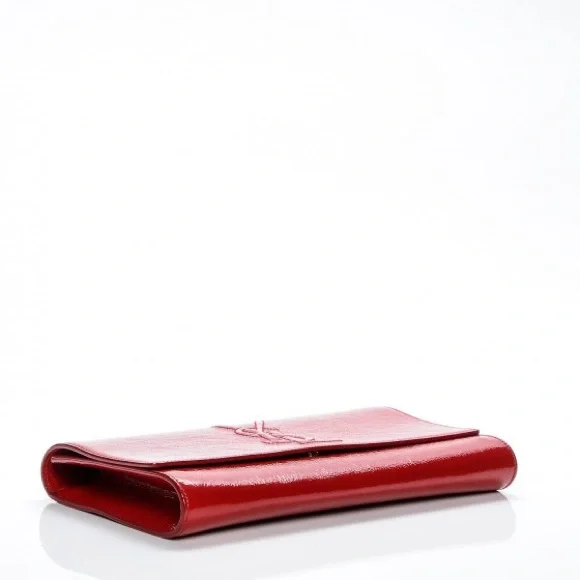 SAINT LAURENT Belle De Jour Clutch Red - Picture 4 of 11